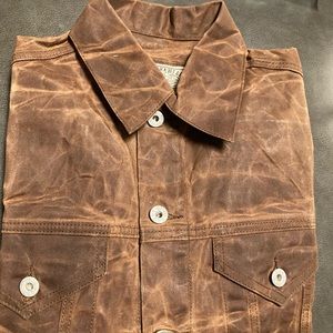 Waxed Vintage Men’s Trucker Jacket